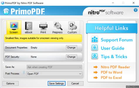 PrimoPDF for Windows
